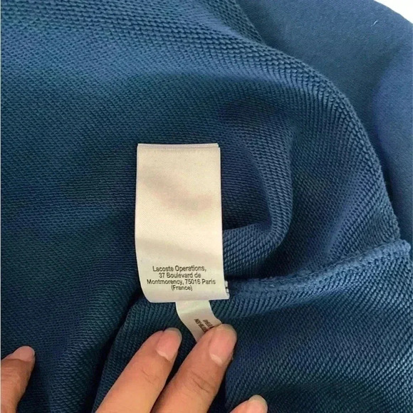 LACOSTE, Color Blue,Men’s Size 40, NWOT, Great Condition, Great Quality - Picture 8 of 9